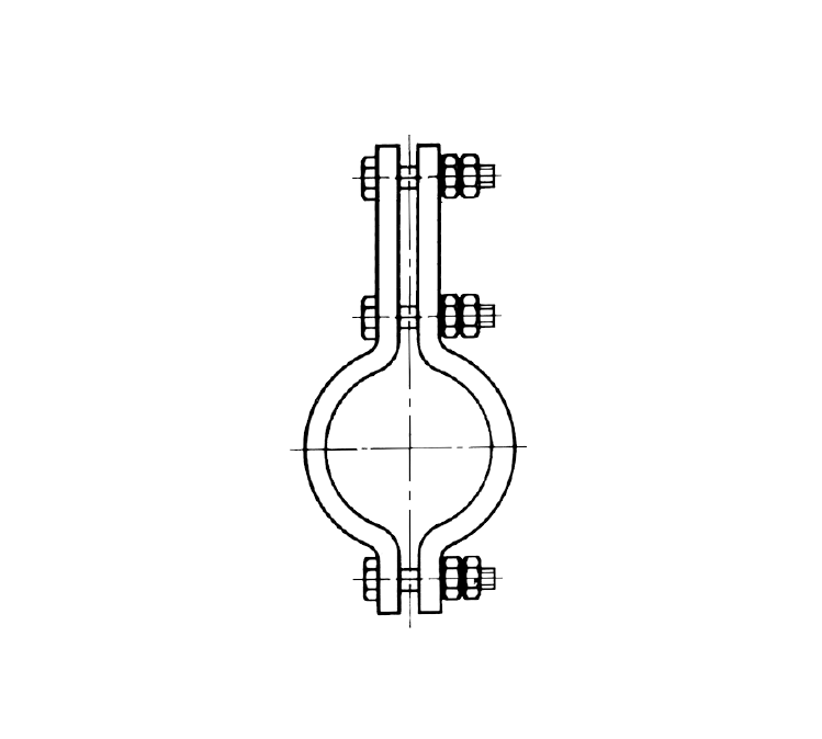 Horisontalklämmor typ HDN/HDV/HDS från Witzenmann