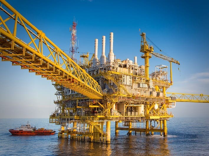 Offshore Oil Rig Contentslider