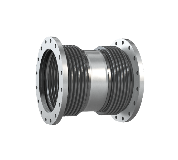 Compensadores de dilatación universales de acero inoxidable con bridas fijas Witzenmann